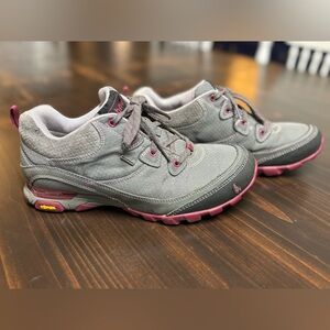 Ahnu Montara leather waterproof low hiking shoes